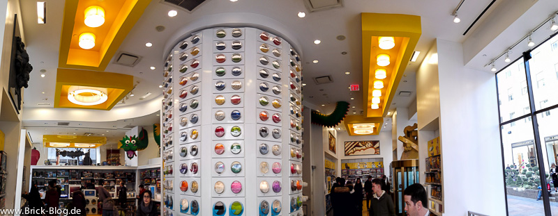 Bilder aus dem LEGO STORE in New York City