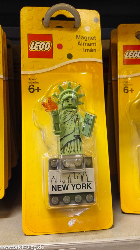 LEGO Store NYC - Freiheitsstatue Kühlschrankmagnet
