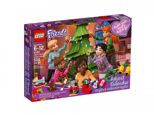 LEGO® Friends Adventskalender mit Weihnachtsschmuck