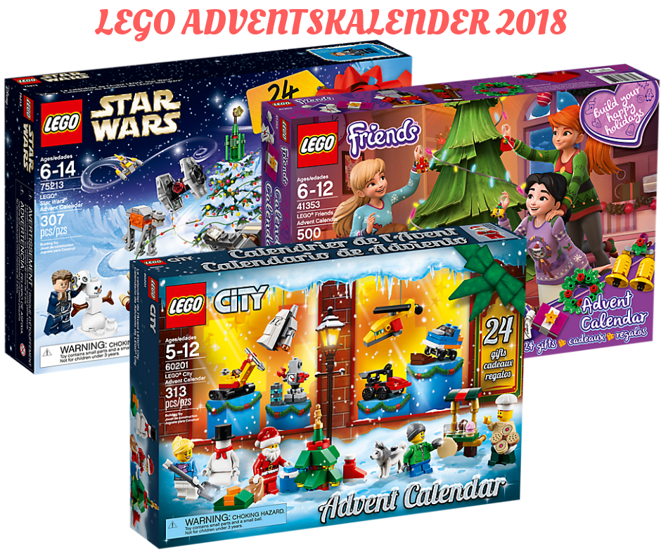 LEGO Adventskalender 2018 - Die Übersicht