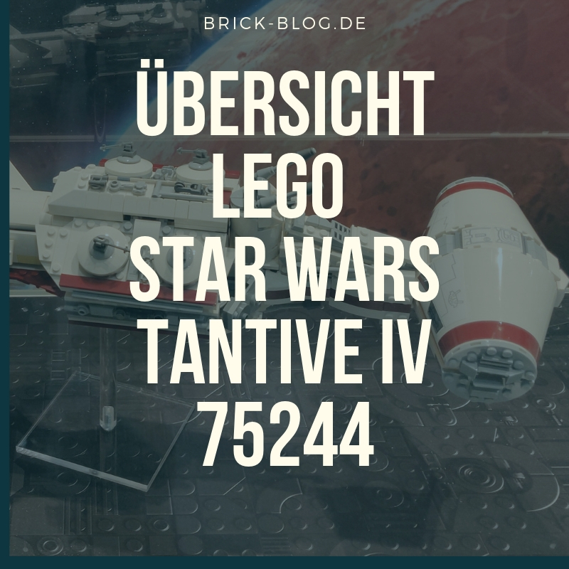 Übersicht LEGO Star Wars Tantive IV 75244