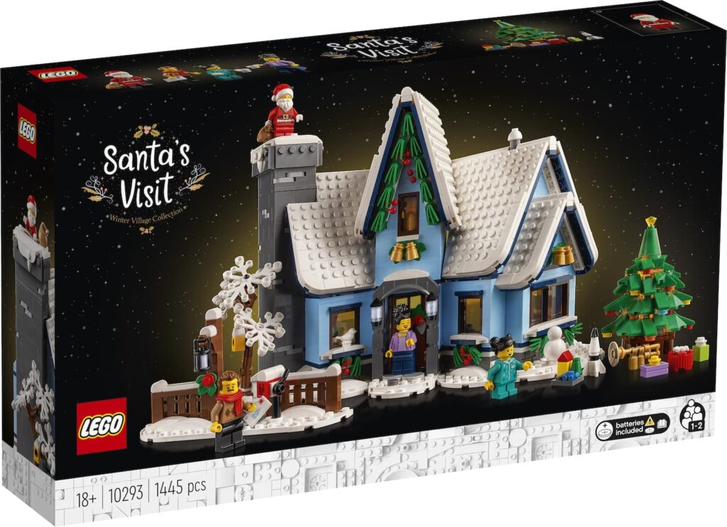 LEGO Besuch des Weihnachtsmanns