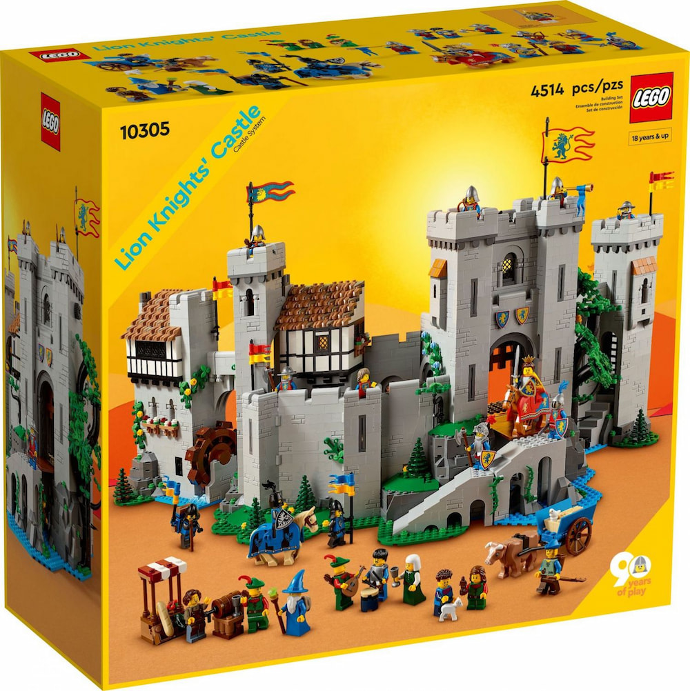LEGO Burg der Löwenritter Karton
