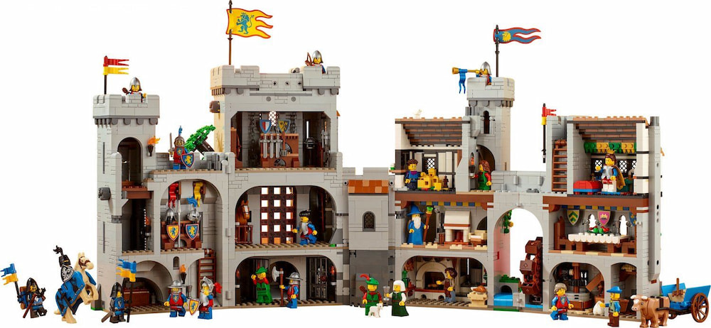 LEGO Burg der Löwenritter Innenleben