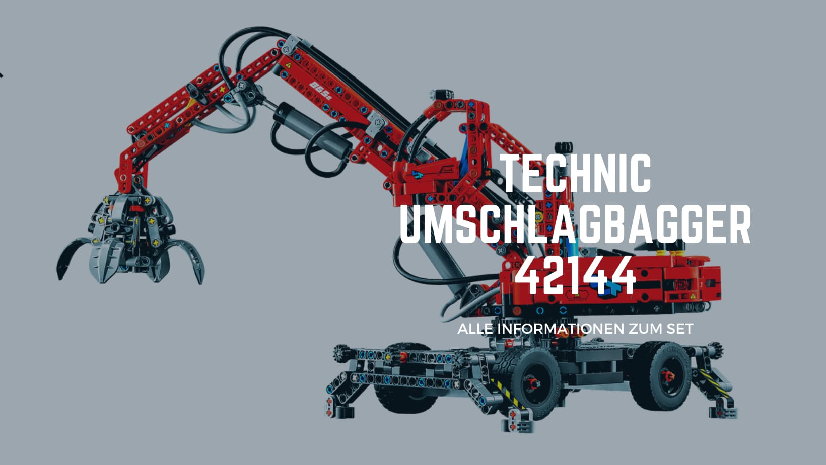 LEGO Technic Umschlagbagger 42144 Titel