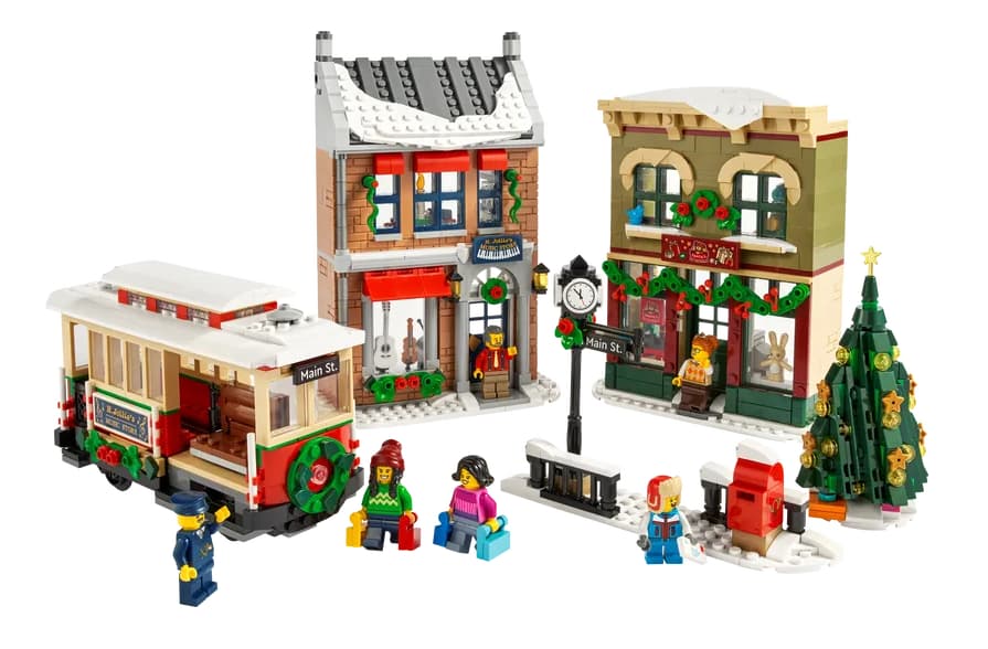 LEGO Weihnachtlich geschmückte Hauptstraße 10308