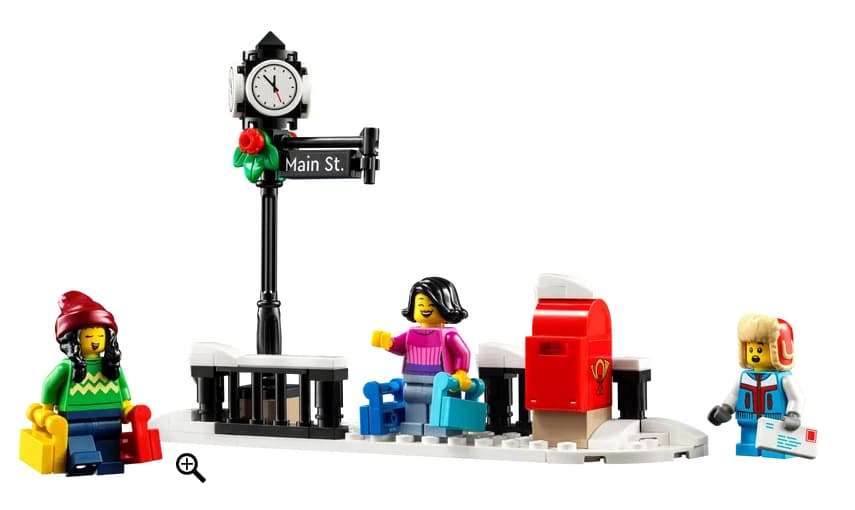 LEGO Weihnachtlich geschmückte Hauptstraße 10308