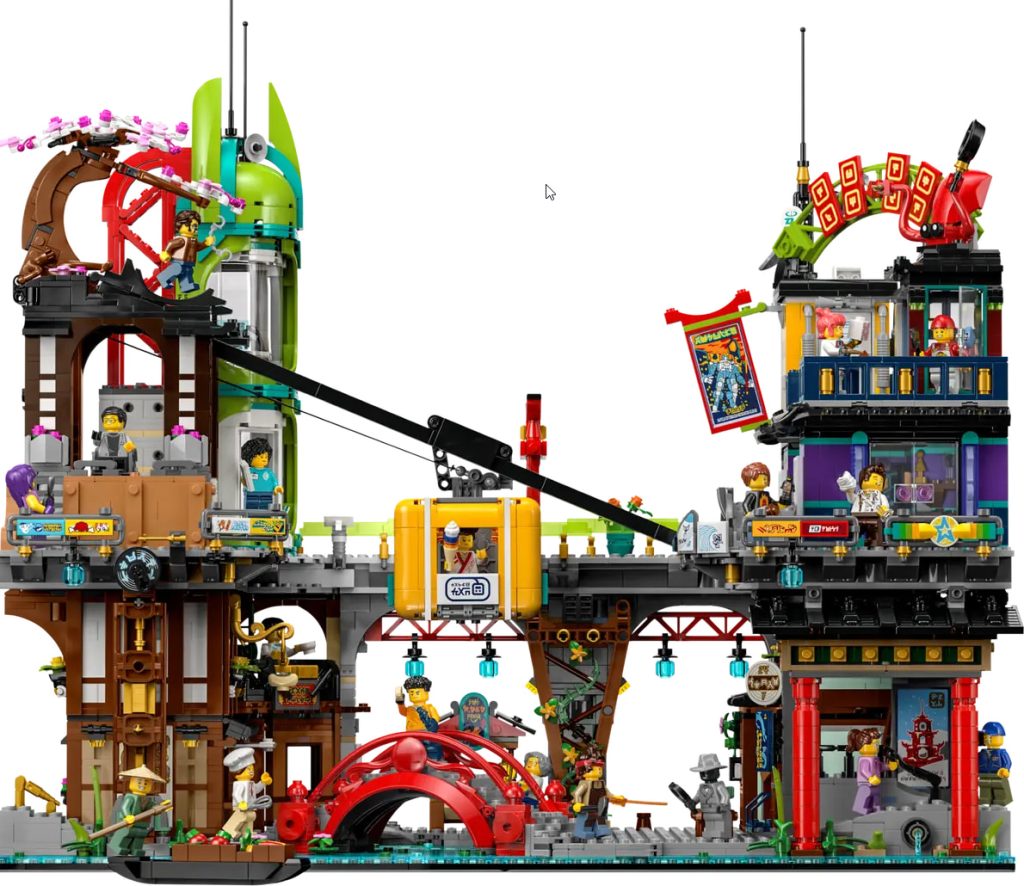 LEGO Märkte von NINJAGO City