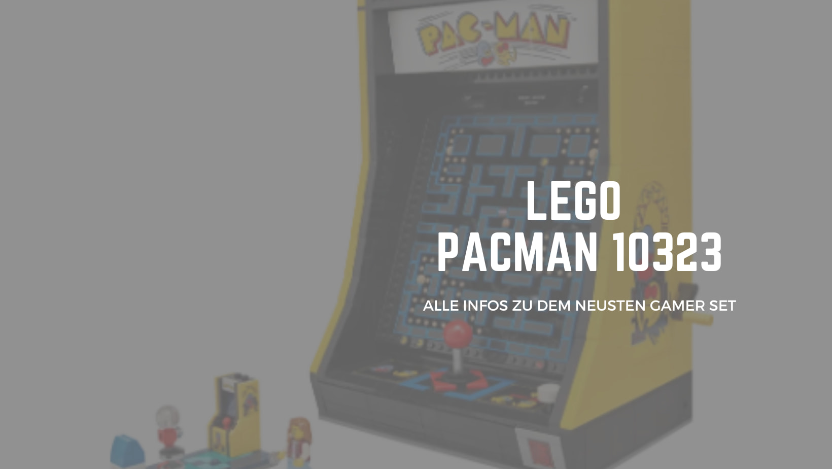 LEGO Pacman 10323 Titel
