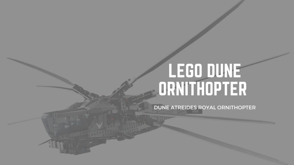 LEGO® Icons Dune Atreides Royal Ornithopter