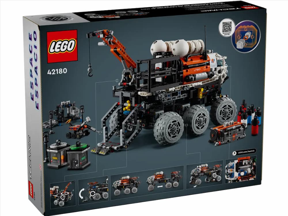 LEGO Technic Mars Exploration Rover  - Packung Rückseite