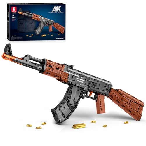 LEGO Pistolen selbst bauen: AK-47, MCX und Desert Eagle im Check